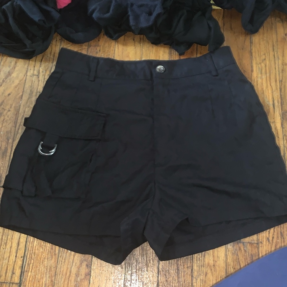 Black shorts